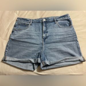 H&M denim shorts size 16